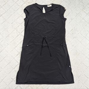 Fjallraven Dress Womens M Black High Coast Lite Stretch Travel Hike Athleisure